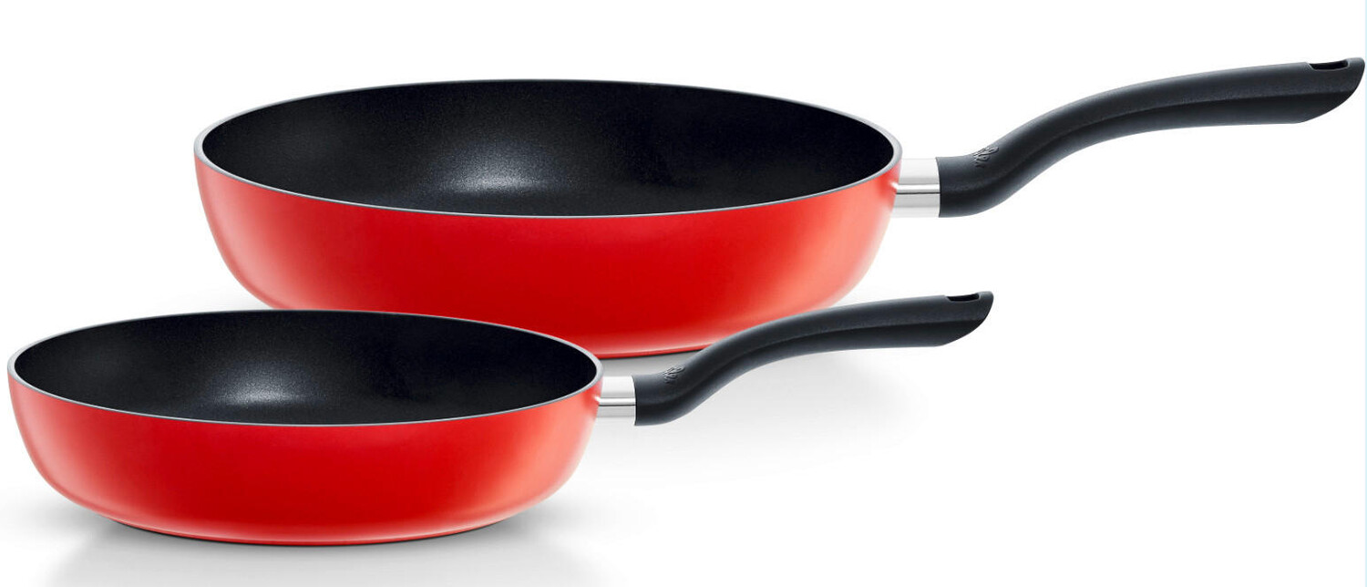 Набор сковород FISSLER Cenit Red, 2 предмета, красный