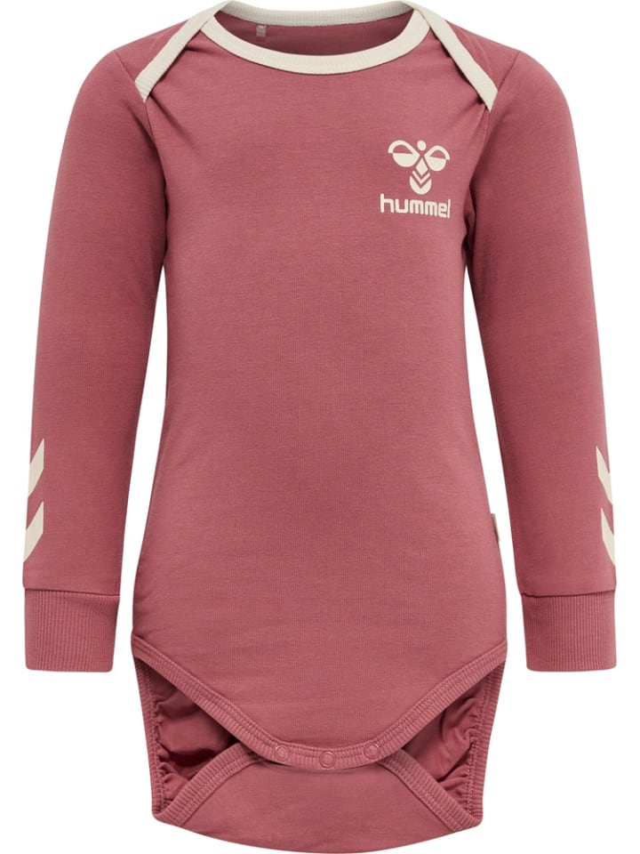 

Комбинезон для активного отдыха Maule Body Longsleeve розового цвета Hummel