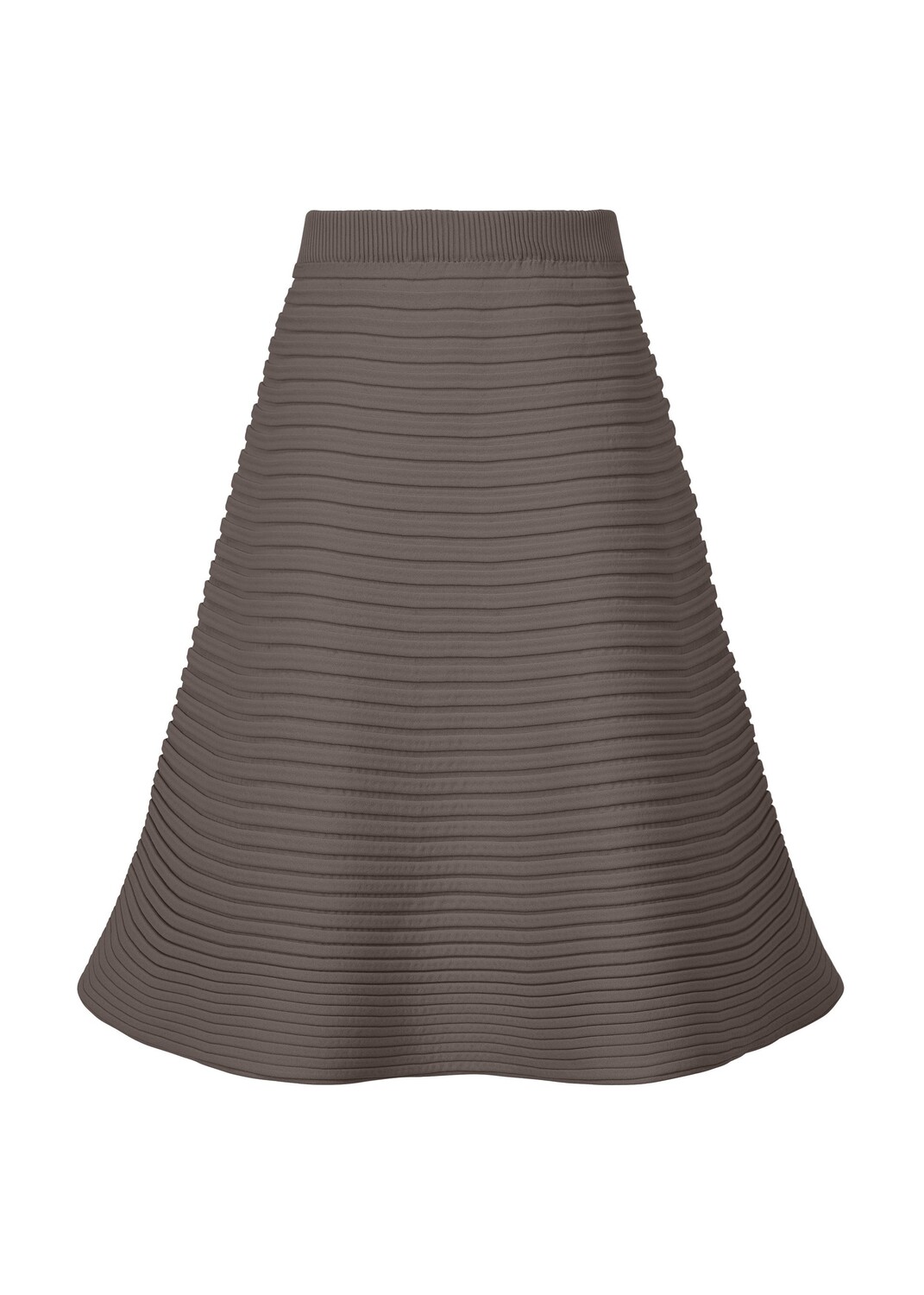 

Юбка bounce knit Pleats Please Issey Miyake, серый