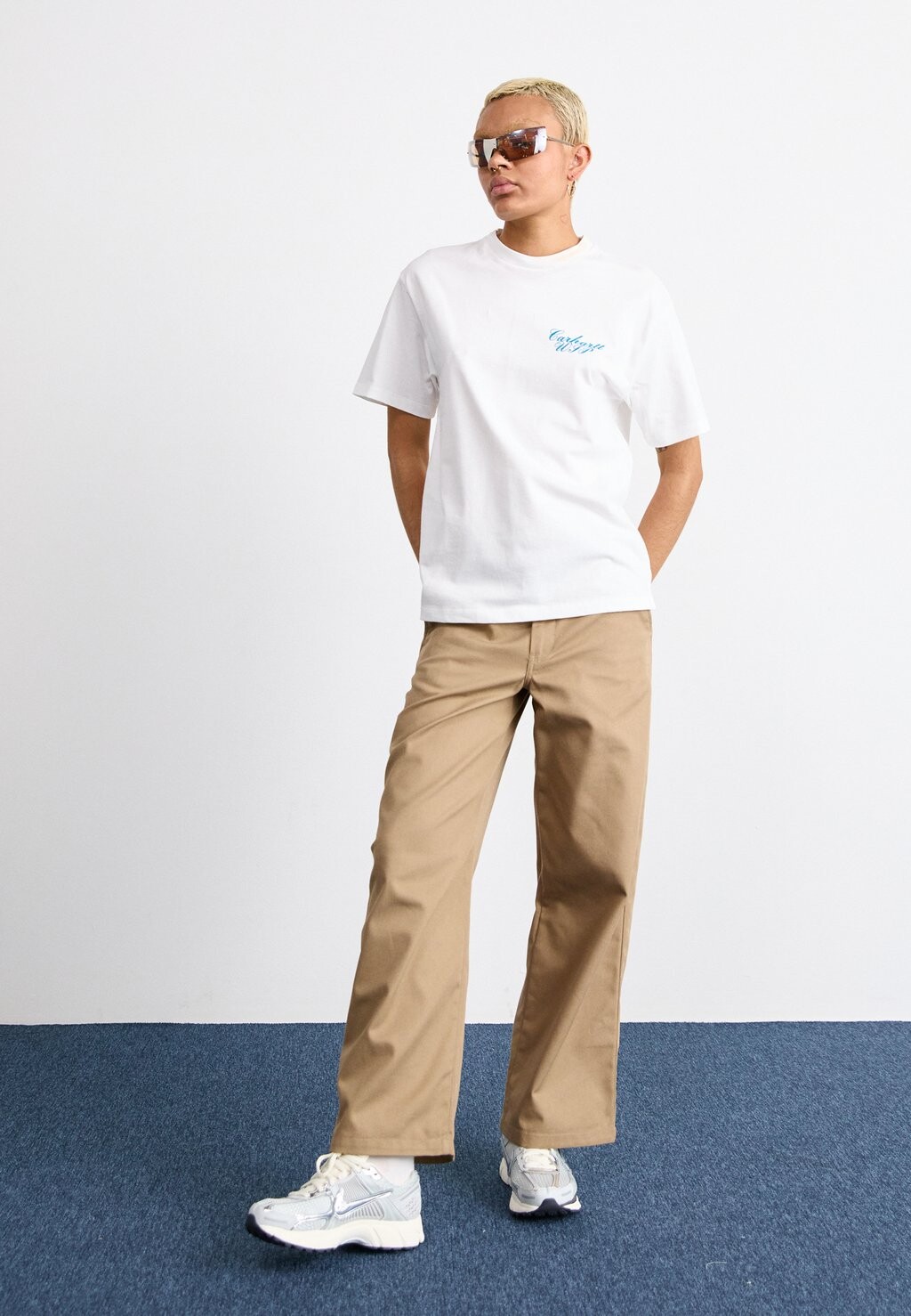 

Принт на футболке EXCHANGE Carhartt WIP, белый
