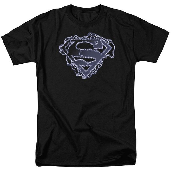 

Футболка с принтом Superman electric shield Licensed Character