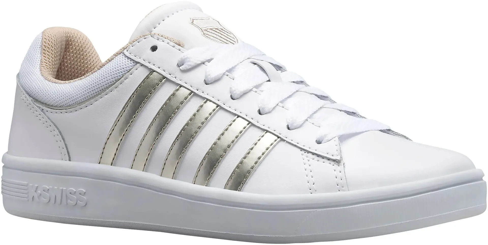 Кроссовки K-Swiss "Court Winston W", серебристый