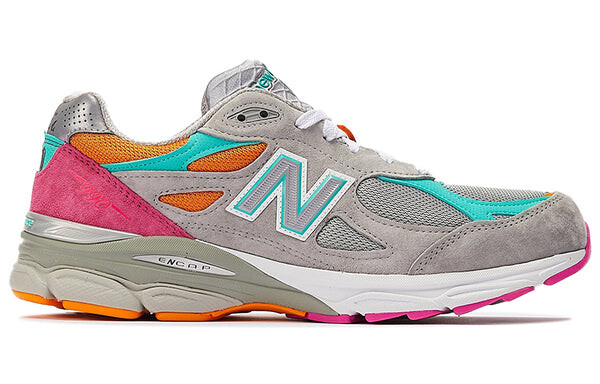 Кроссовки dtlr x 990v3 сделано в сша New Balance, серый — фото 2