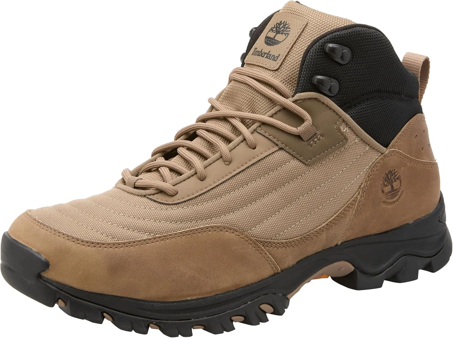 Мужские противоусталостные походные ботинки Timberland Mt. Maddsen, водонепроницаемая кожа, коричневый/бежевый