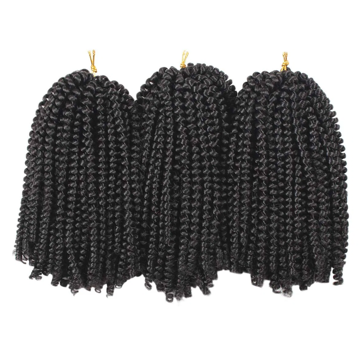 Синтетические волосы для плетения Xtrend Spring Twist Crochet Hair Extensions 8 дюймов Xtrend — фото 3