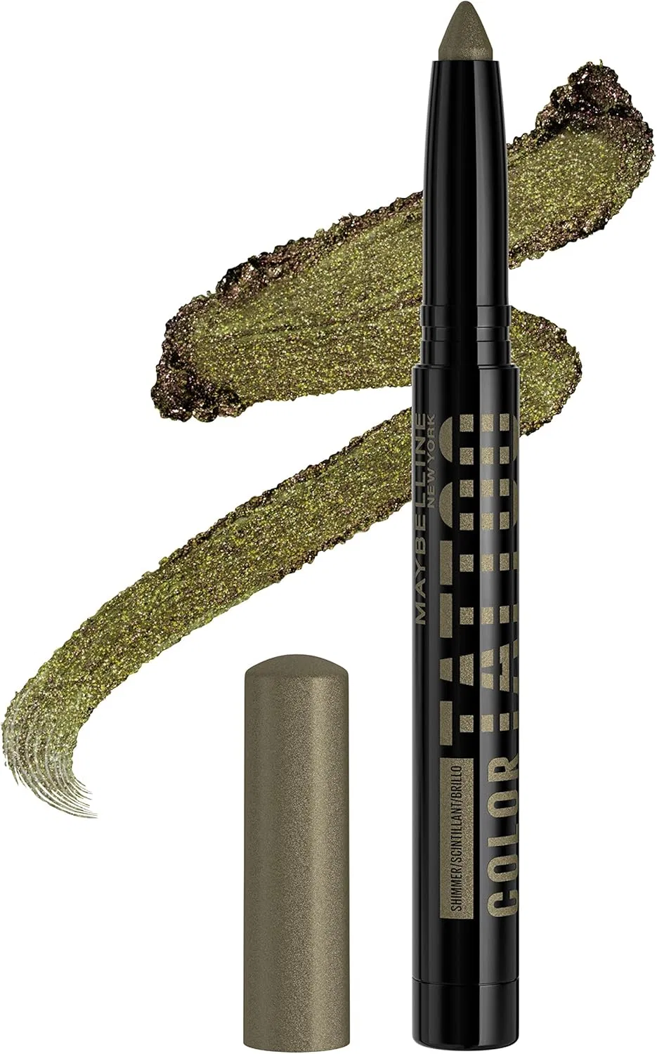 Тени для век MAYBELLINE Color Tattoo Longwear Multi Use Eyeshadow Stick, I Am Fierce (Deep Green Shimmer), 1.4 г