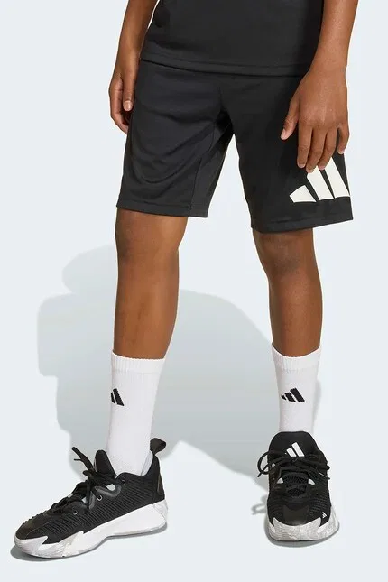 Шорты детские с технологией CLIMACOOL Adidas, черный — фото 4