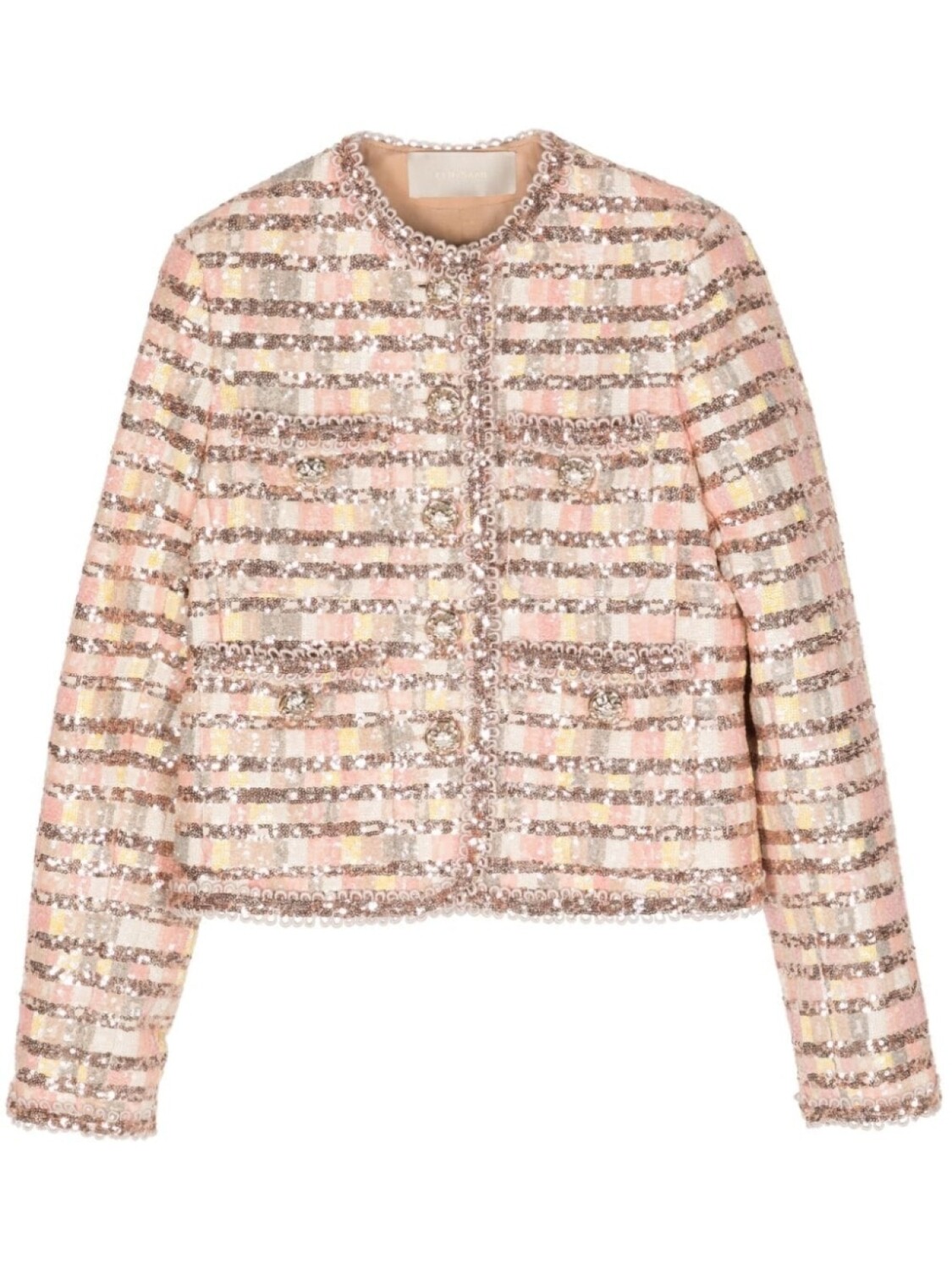 

Жакет Camaleonte с пайетками Elie Saab, розовый