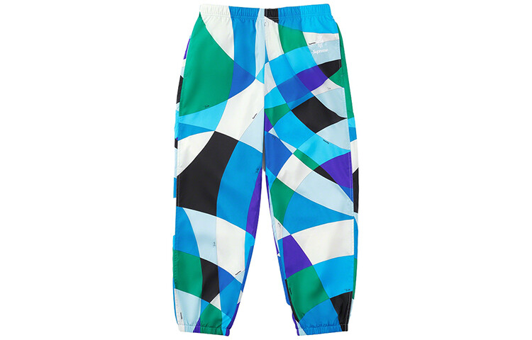 Emilio Pucci X SS21 трикотажные спортивные штаны унисекс Supreme, розовый — фото 4