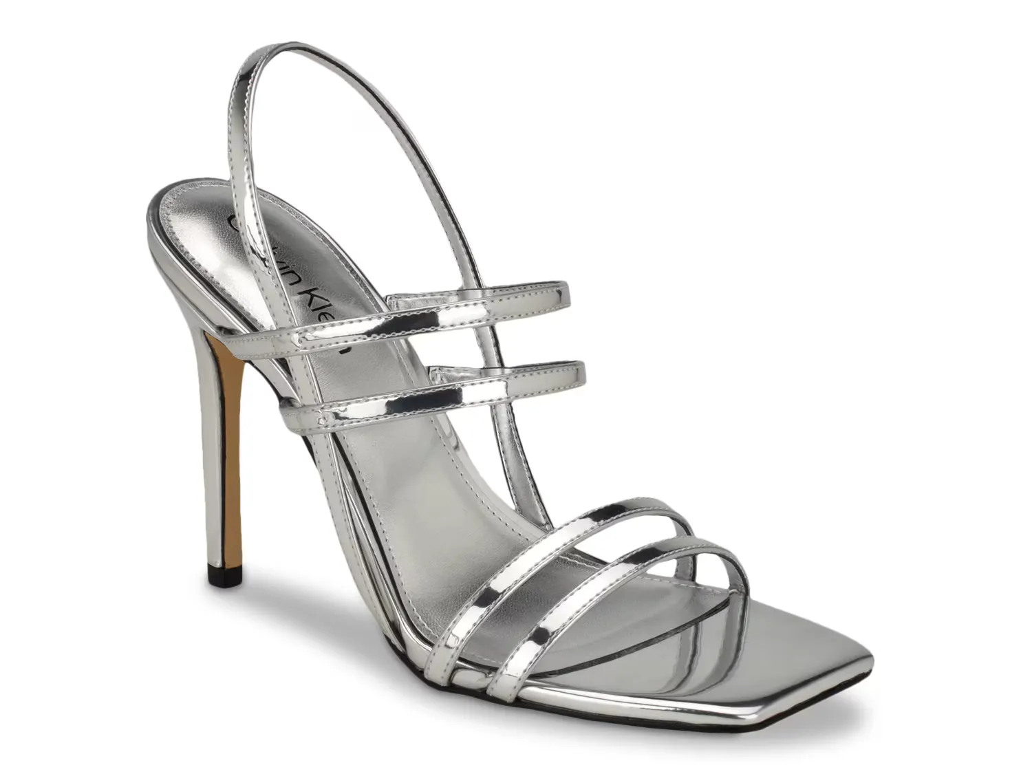 

Сандалии Teoni 2 Sandal Calvin Klein, серебряный/металлик