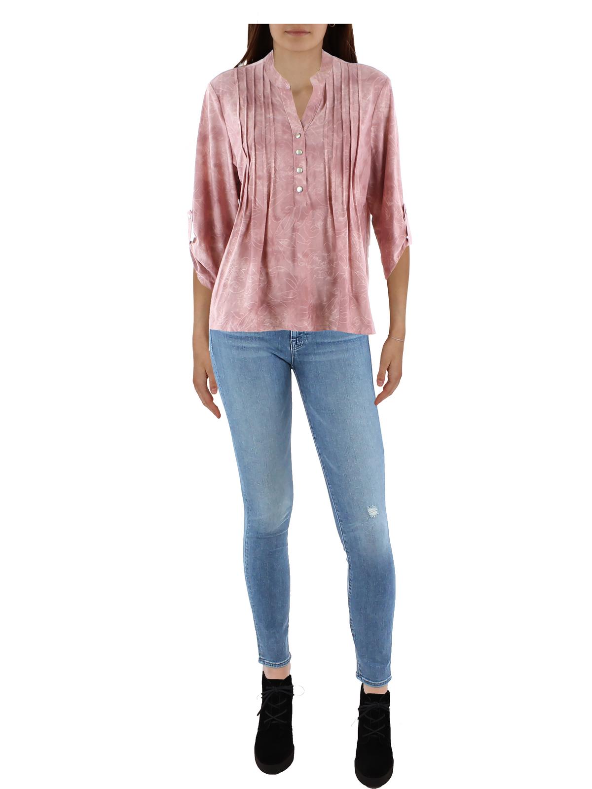 

Женская блузка Petites Pintuck NY Collection, цвет mauve tie dye