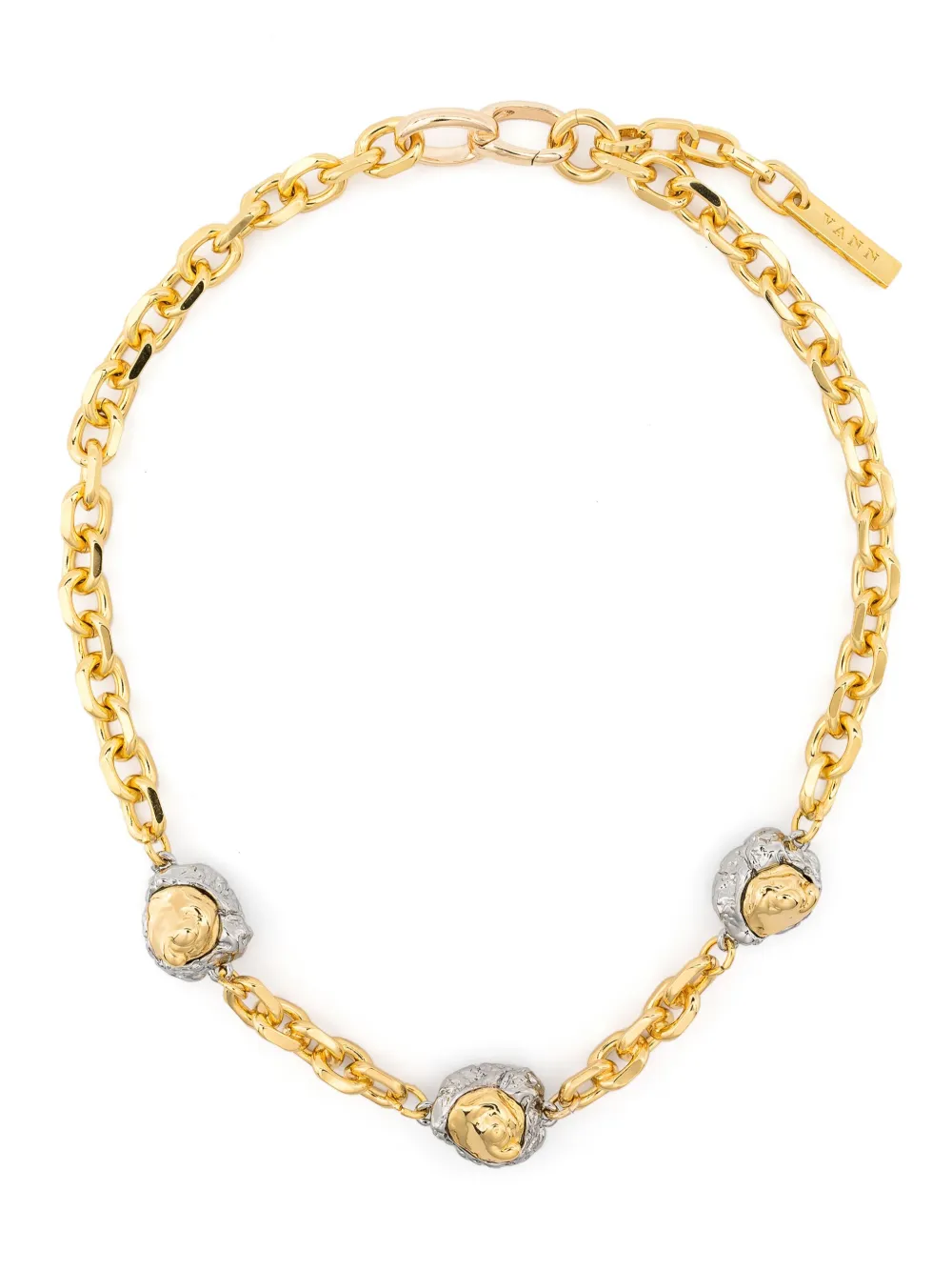

Колье-чокер Rock Jewel Vann Jewelry, золотой