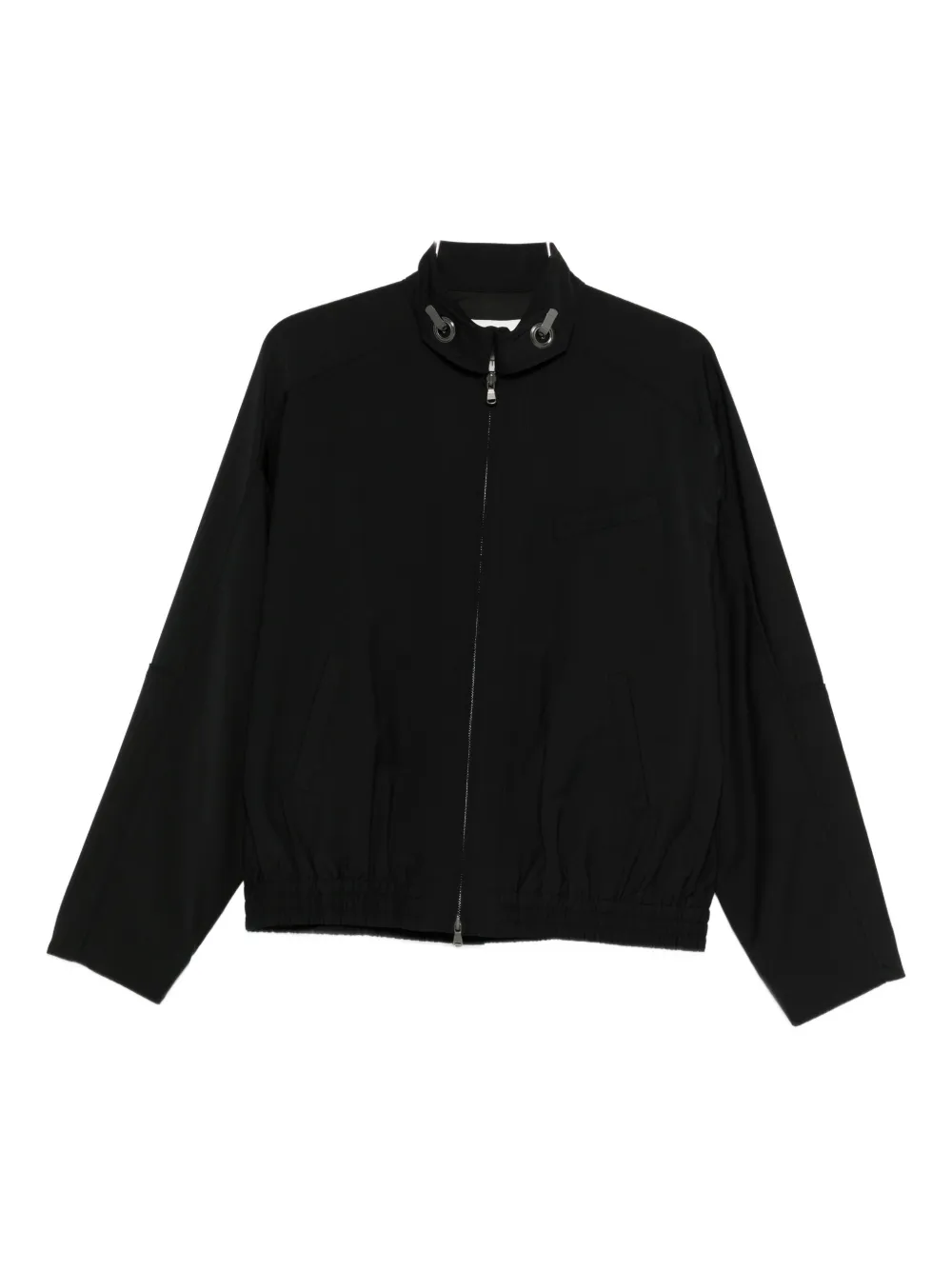 

Бомбер из шерстяной смеси Tibi, черный