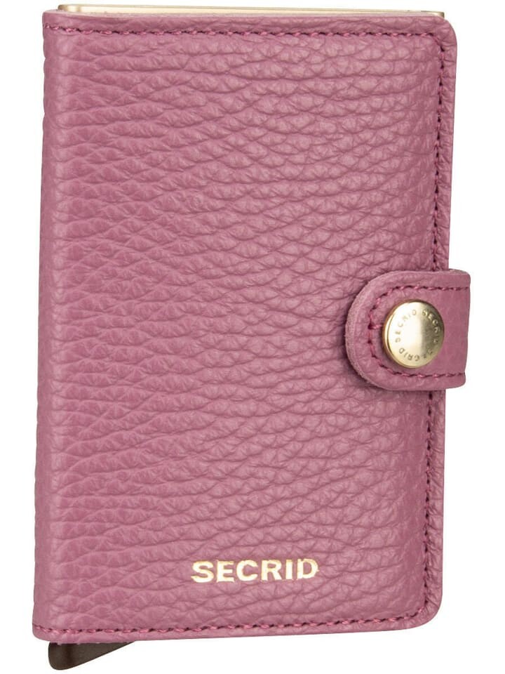 

Кошелек Secrid Geldbörse Miniwallet Pebble, цвет Orchid
