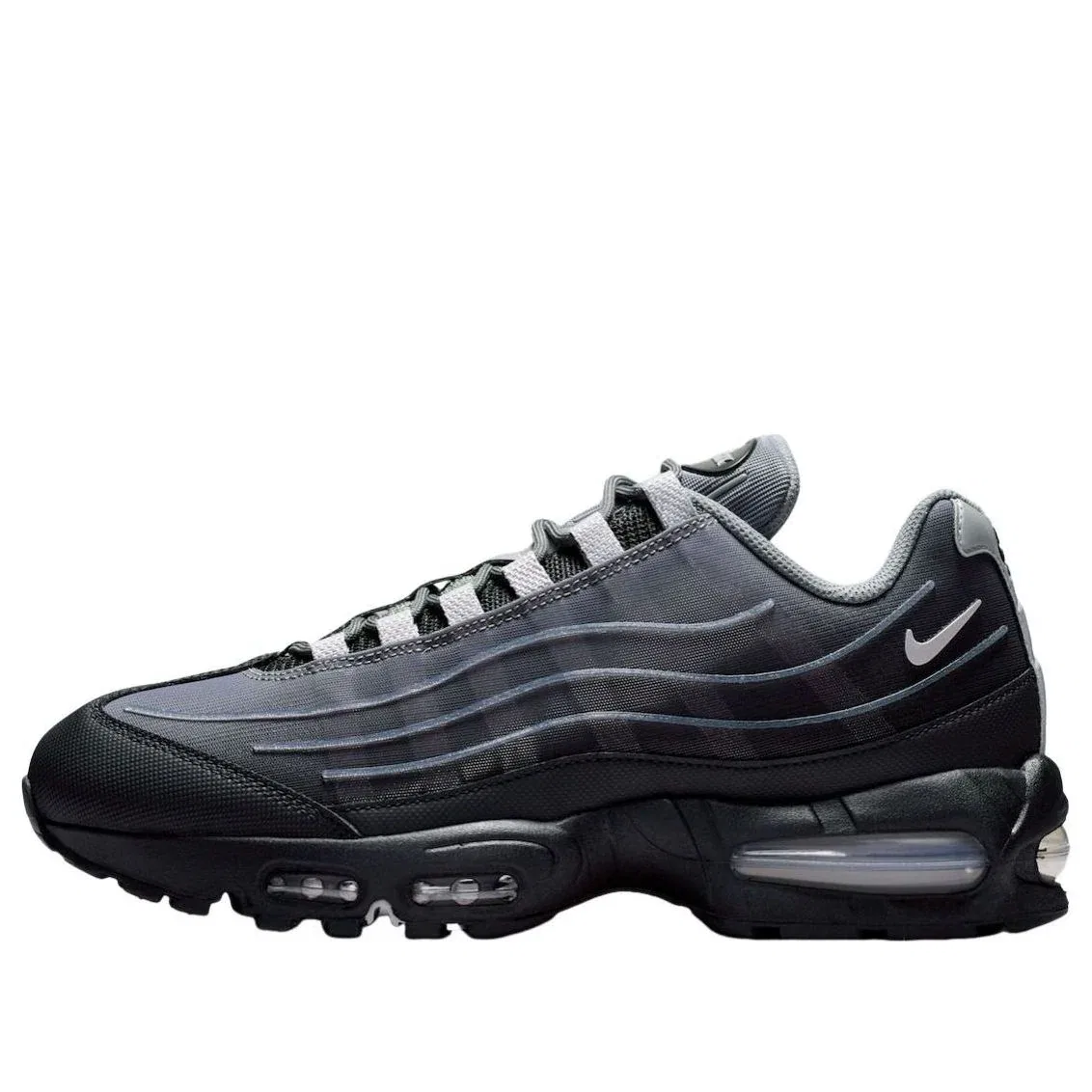 Кроссовки Nike Air Max 95 Big Bubble 'Smoke Grey Wolf Grey' IH7853-001, серый