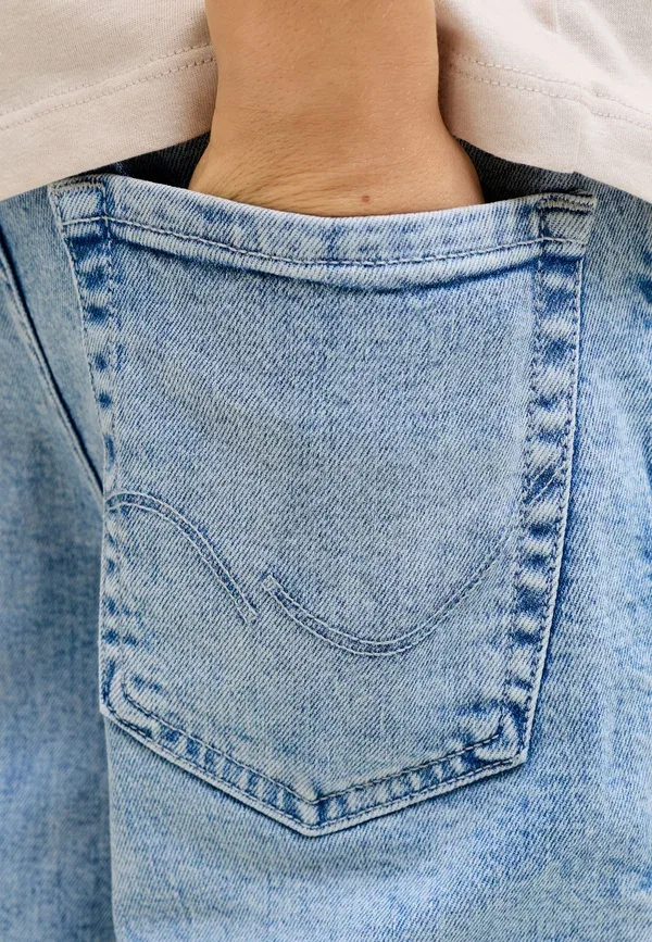 Джинсовые шорты Jack & Jones, голубой — фото 4