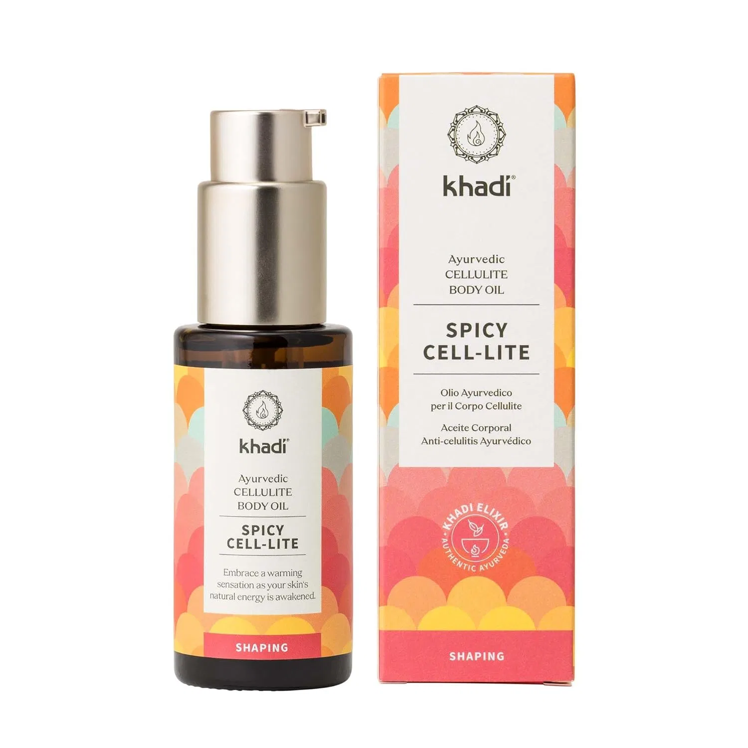 Аюрведическое масло для тела «SPICY CELL-LITE» от khadi Khadi