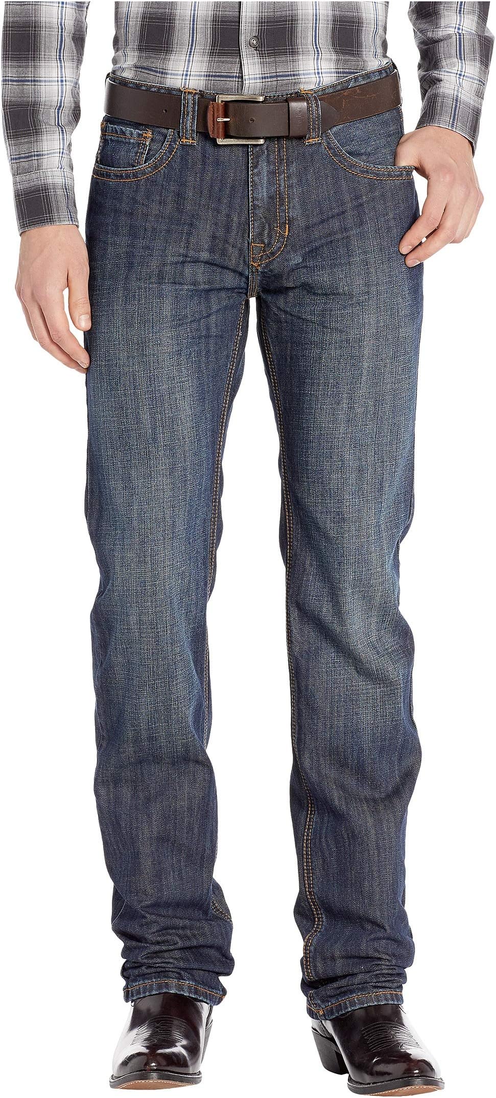 

Джинсы Rock and Roll Cowboy Revolver Slim Jeans in Dark Vintage M1R8670, цвет Dark Vintage