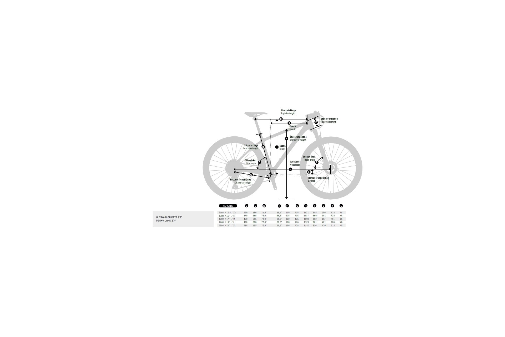 Горный велосипед KTM Penny Lane 271 - 27,5 дюймов - Diamant - Aktion, цвет Silber|night red (silver) — фото 2