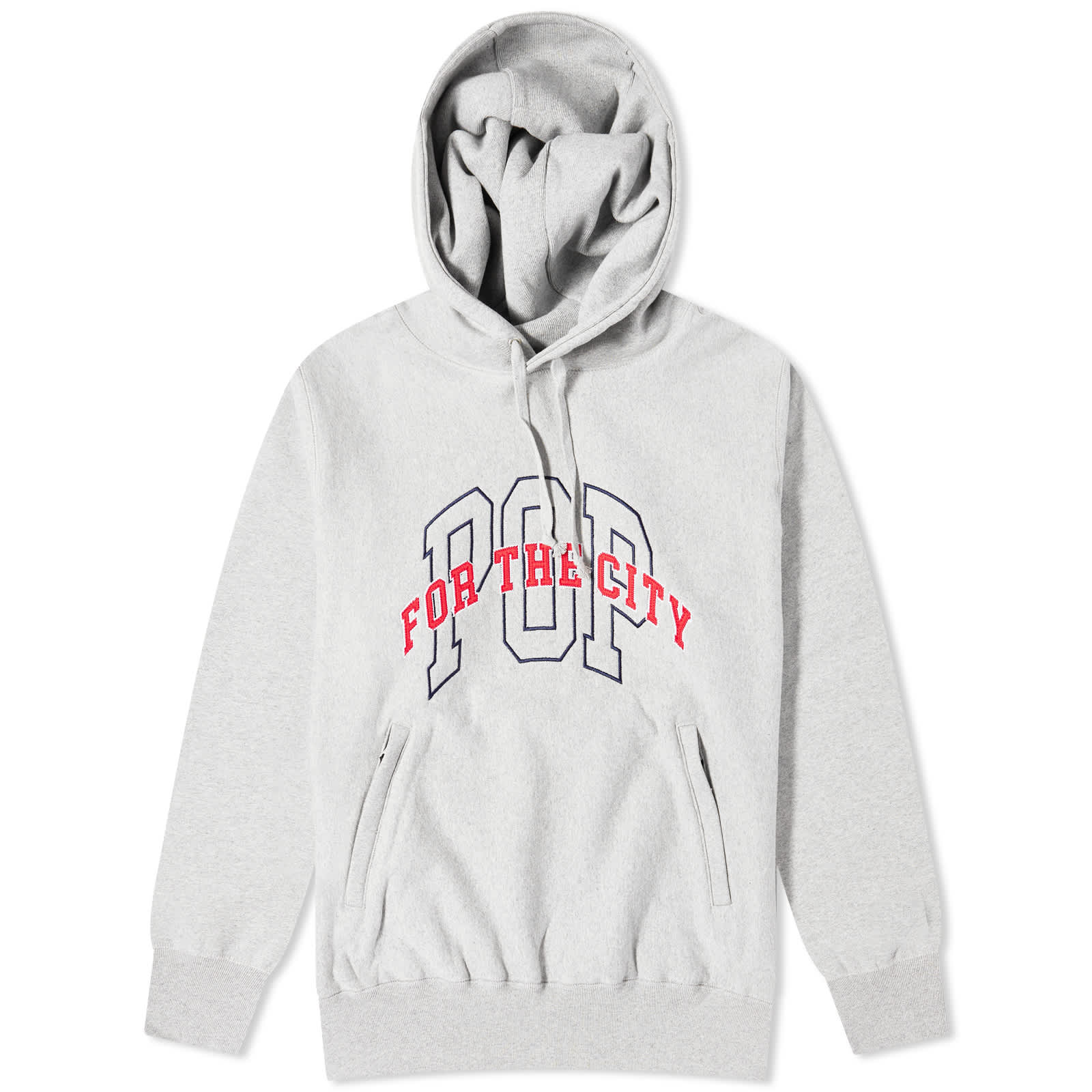 

Худи Pop Trading Company X Ftc Popover, цвет Heather Grey