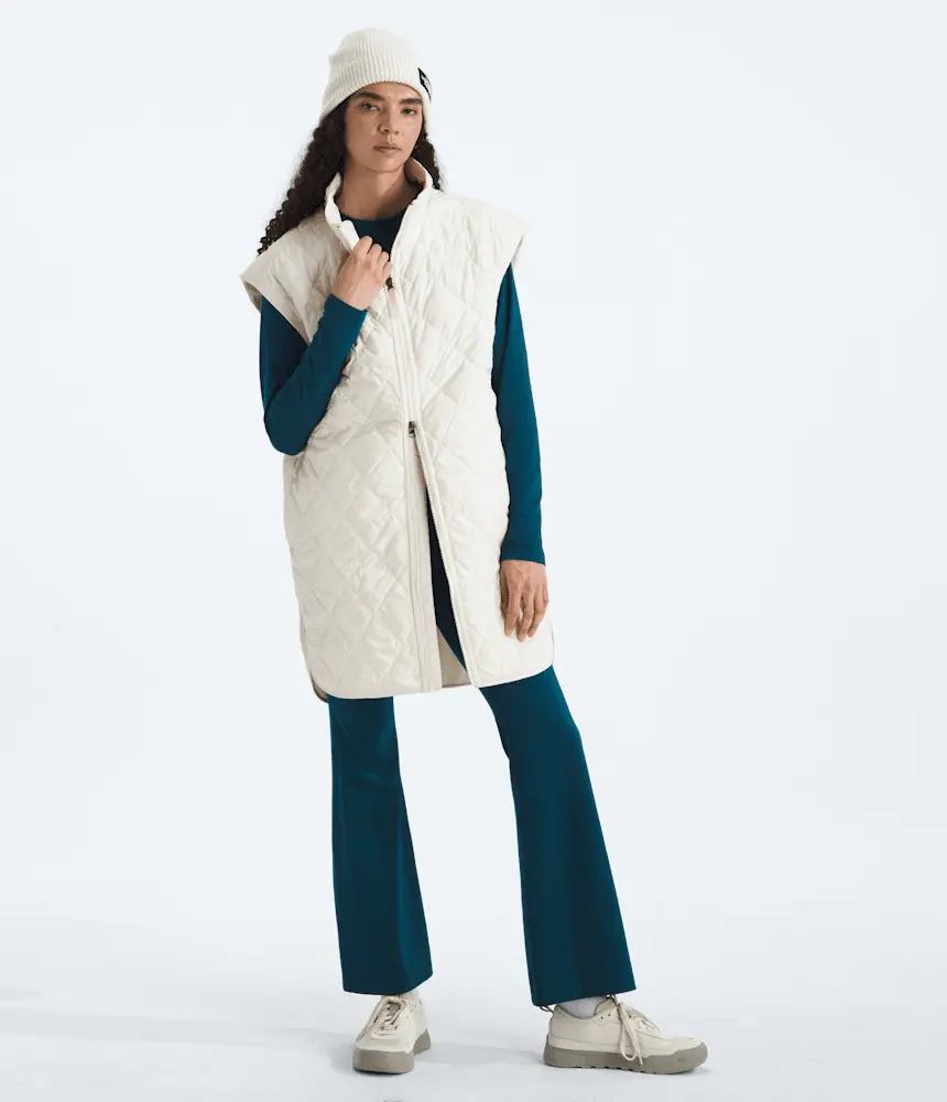 

Женский утепленный жилет Diamond Peak The North Face, White Dune