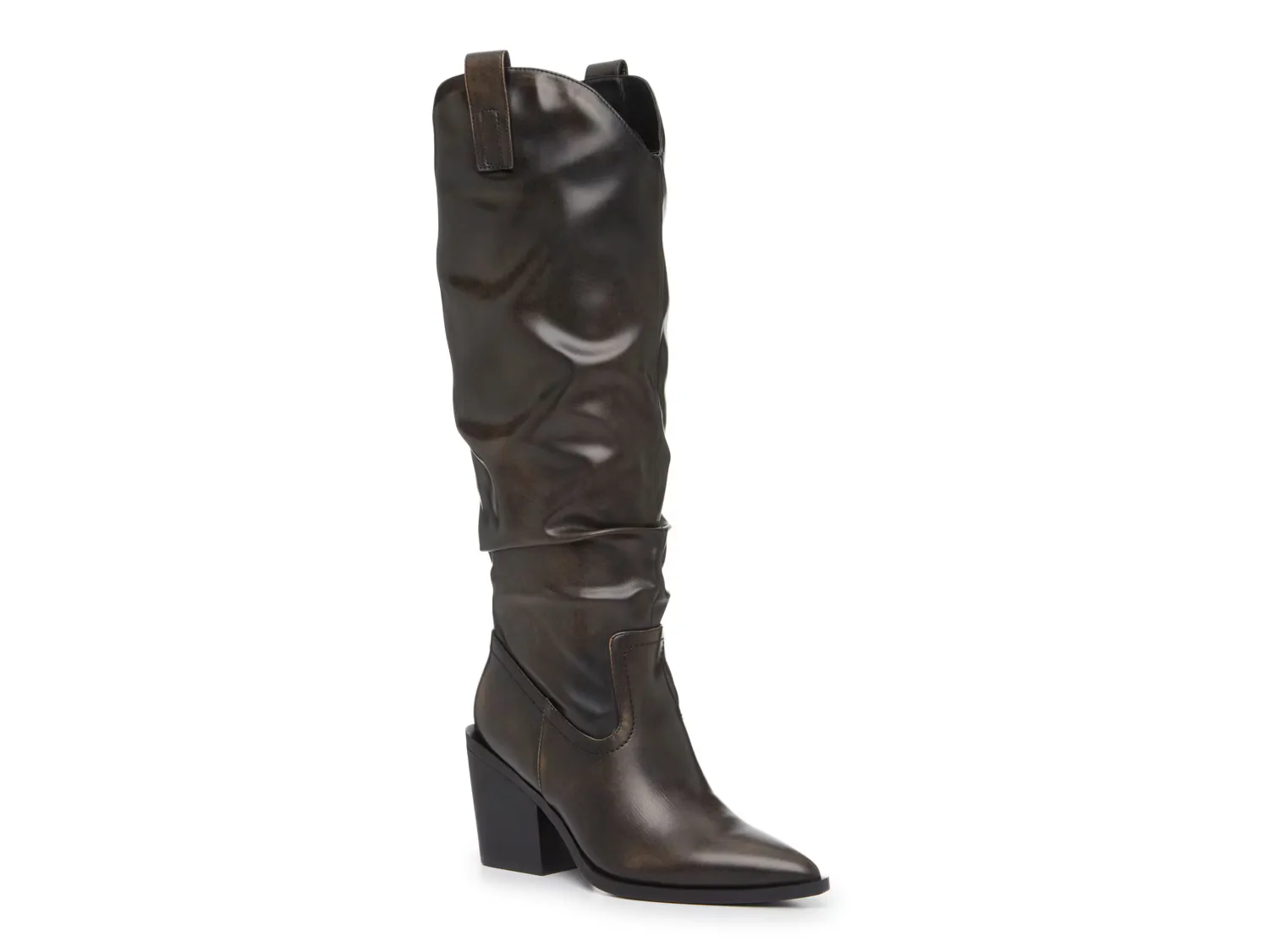 Сапоги Alabama Wide Calf Cowboy Boot Madden Girl, темно-коричневый