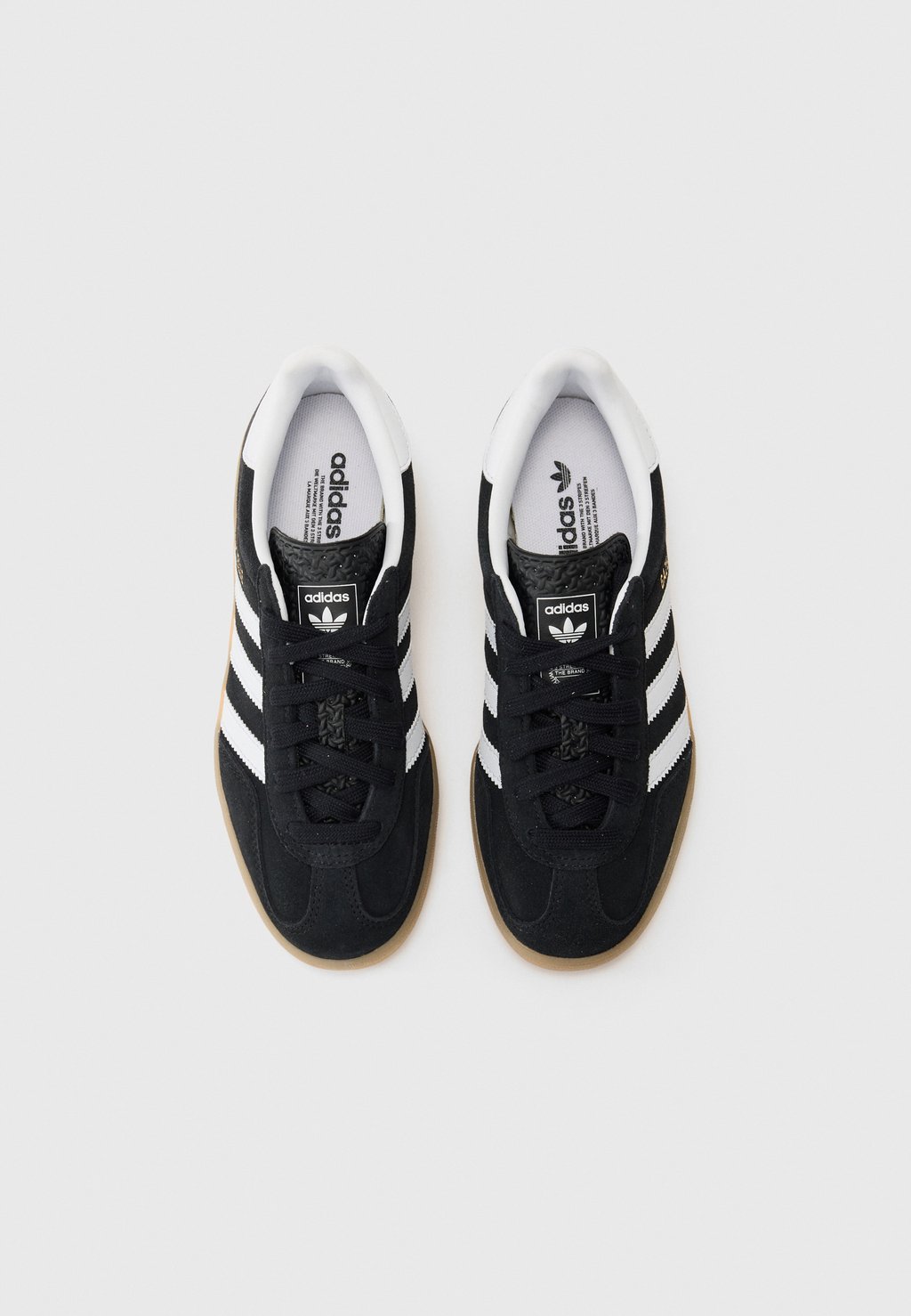 Кроссовки GAZELLE INDOOR UNISEX Adidas Originals, черный — фото 4
