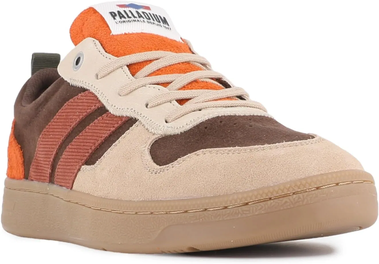 Кроссовки Palladium Unisex Pallacup Flame SD, Bark Brown Brick — фото 3