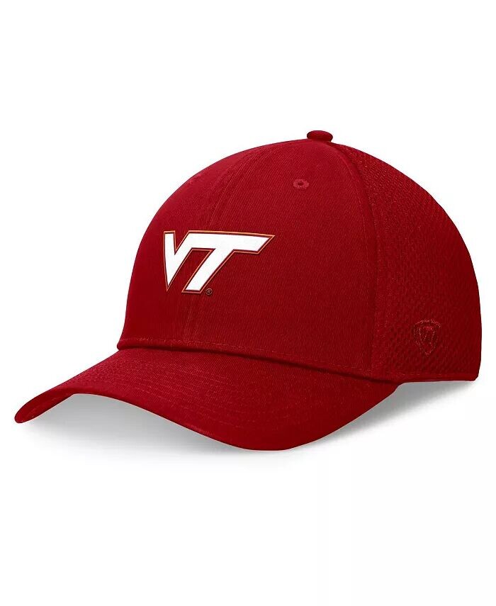 

Мужская темно-бордовая кепка Virginia Tech Hokies Spacer Flex Top of the World