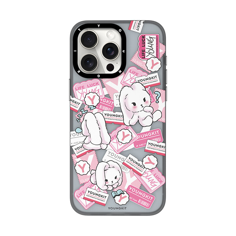 

YOUNGKIT Чехол для телефона Ape, The black and white rabbit is funny