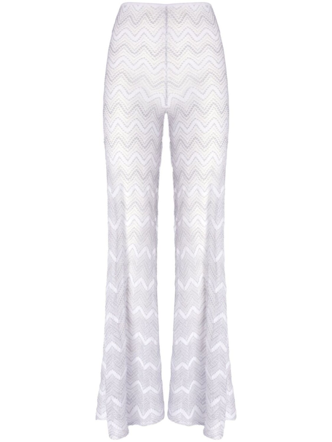 

Брюки Missoni из зигзагообразной ткани ламе, белый