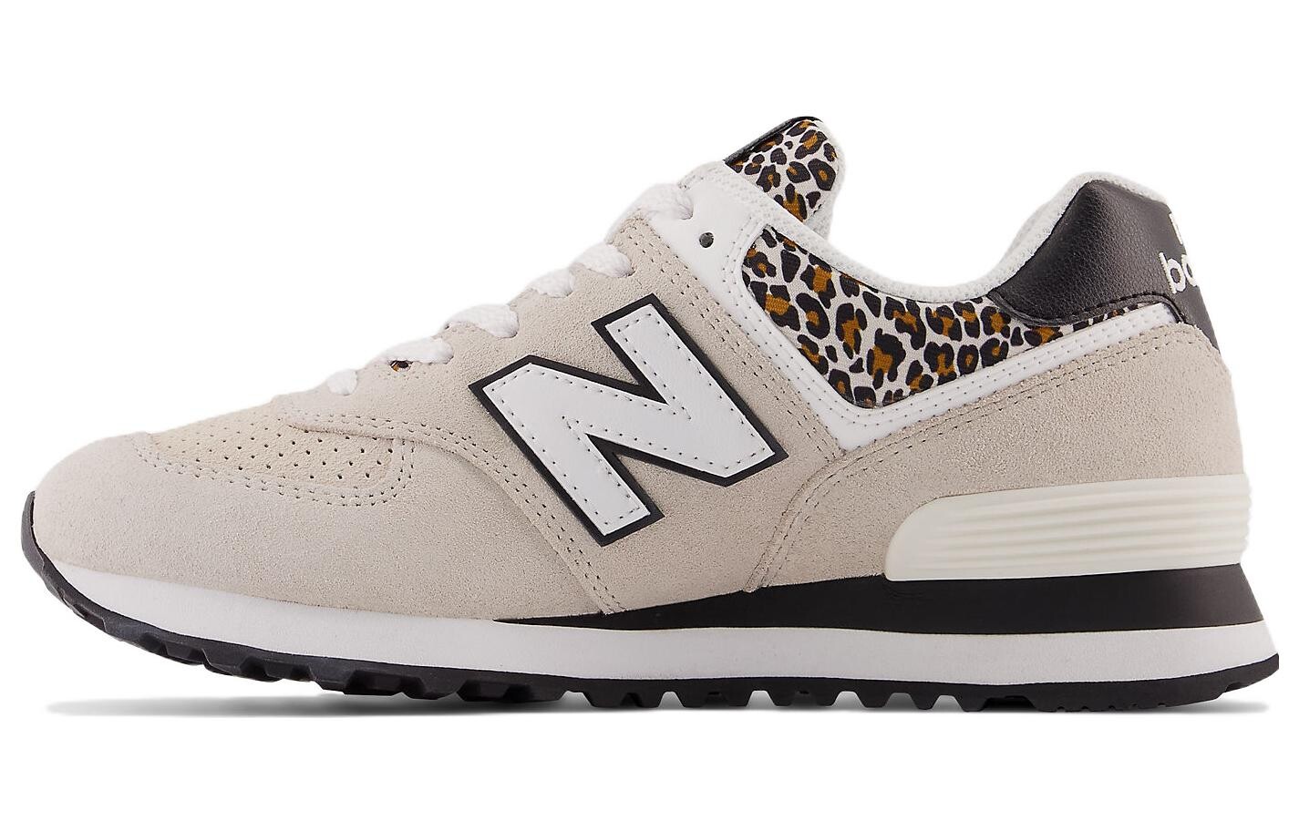 

Кроссовки New Balance 574 Grey Black Leopard Print Women's