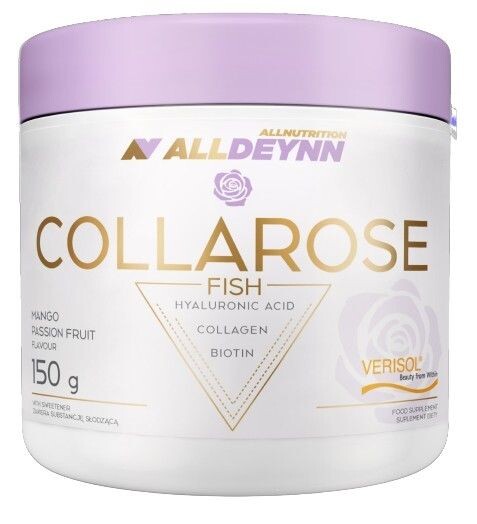 

Рыбный коллагеновый порошок Allnutrition Alldeynn CollaRose Fish Mango Passion Fruit Proszek, 150 гр