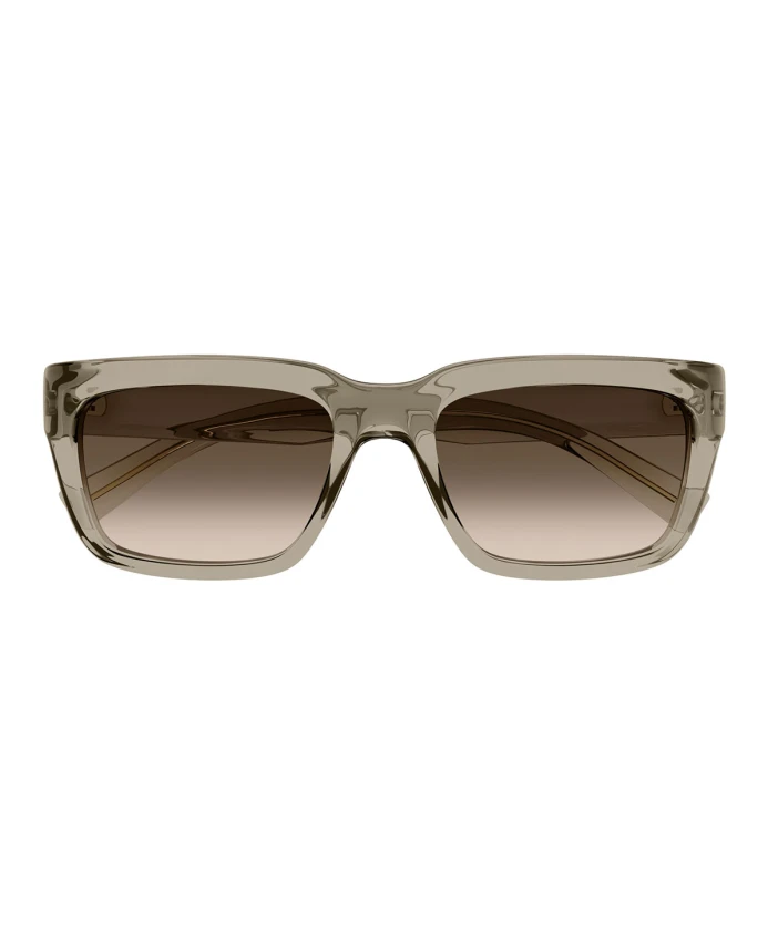 

Круглые винтажные солнцезащитные очки SL 615 Saint Laurent, желтый