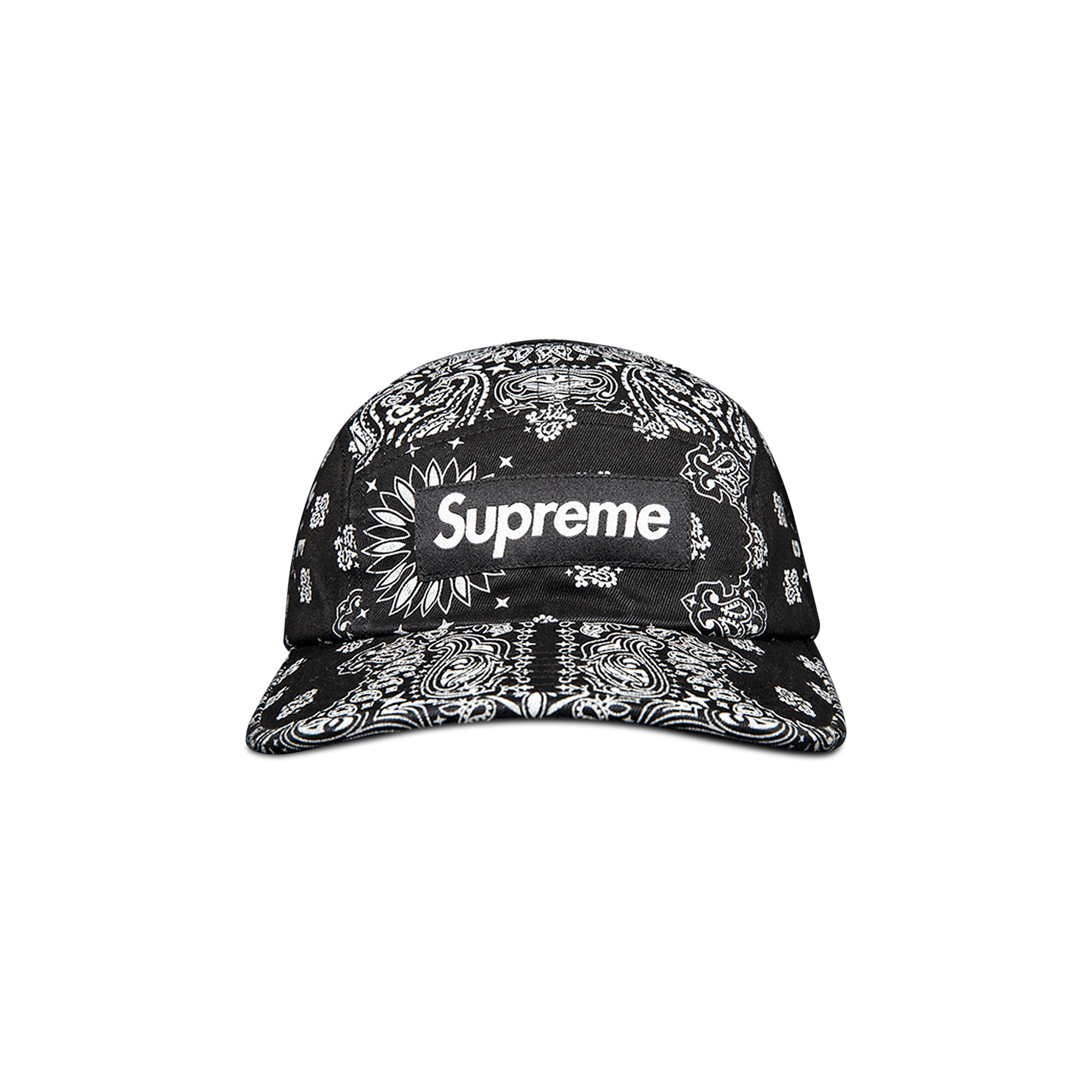 

Кепка Supreme Bandana Camp, черная