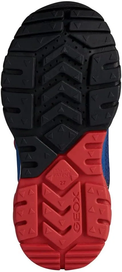 Кроссовки Geox Boys' J Tuono Boy Trainers, Navy Red — фото 3