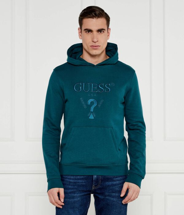 

Красивая толстовка Regular Fit Guess Jeans, синий