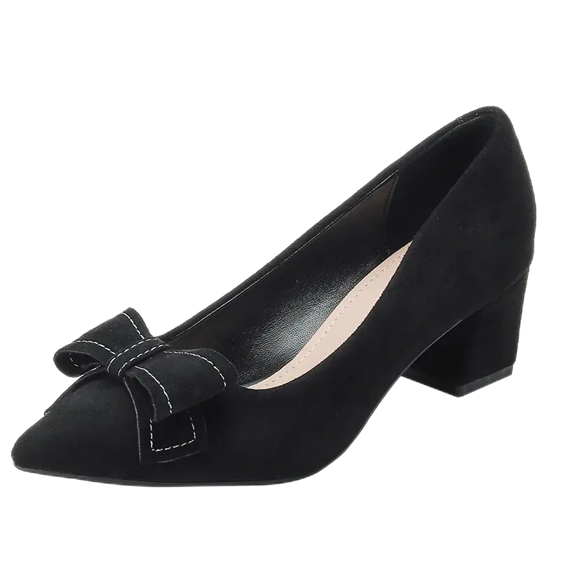 Туфли женские на высоком каблуке Pounise, цвет Black (5cm) — фото 2