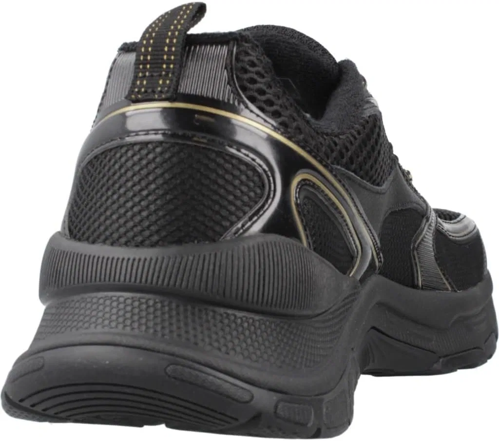 Кроссовки EA7 Emporio Armani Art X8X249 XK446 Men's Shoes, 2-Triple Black Gold — фото 3
