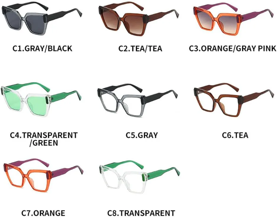 

Солнцезащитные очки UV400 с градиентной оправой "кошачий глаз" большого размера для женщин и мужчин, для бега и занятий спортом на открытом воздухе UYPTK, 18043-c4