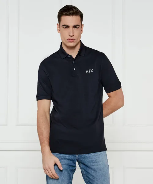 

Футболка поло Regular fit Armani Exchange, синий