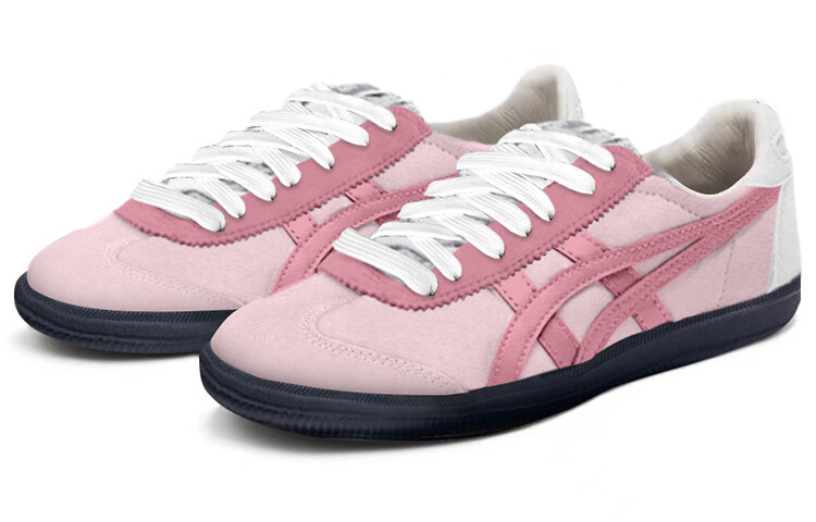 Кроссовки Onitsuka Tiger Tokuten Skateboarding Shoes Unisex Low-top White, розовый — фото 3