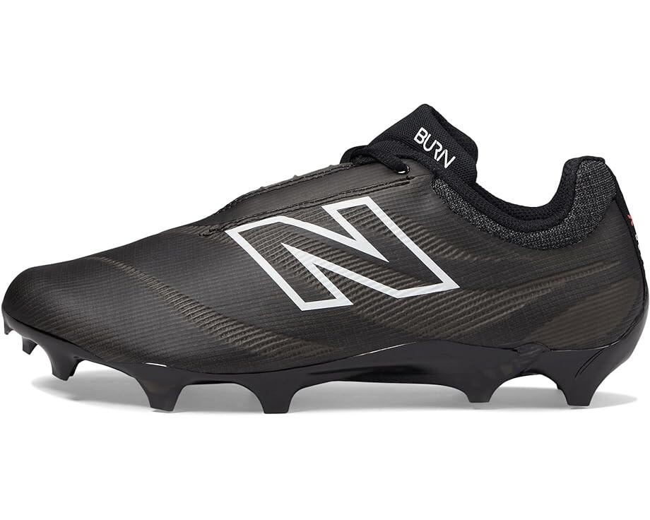 Кроссовки New Balance BurnX4, цвет Black/Blacktop — фото 4