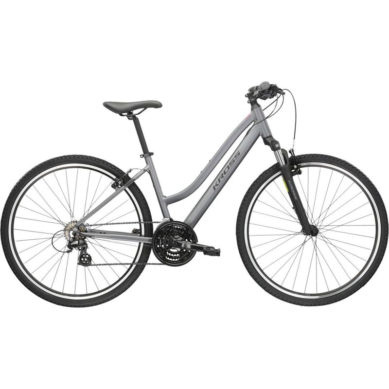 

Женский гибридный велосипед Kross Evado 2.0 Lady Graphite/Black 28