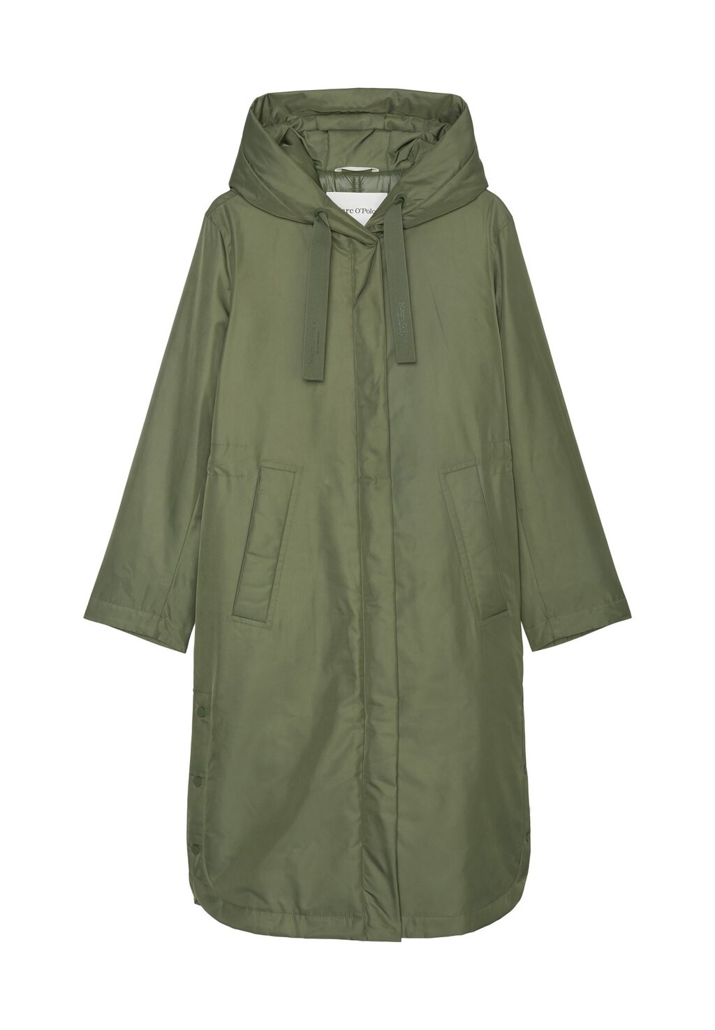 

Зимнее пальто WITH HOOD DRAWSTRING AT WAIST Marc O'Polo, оливковый