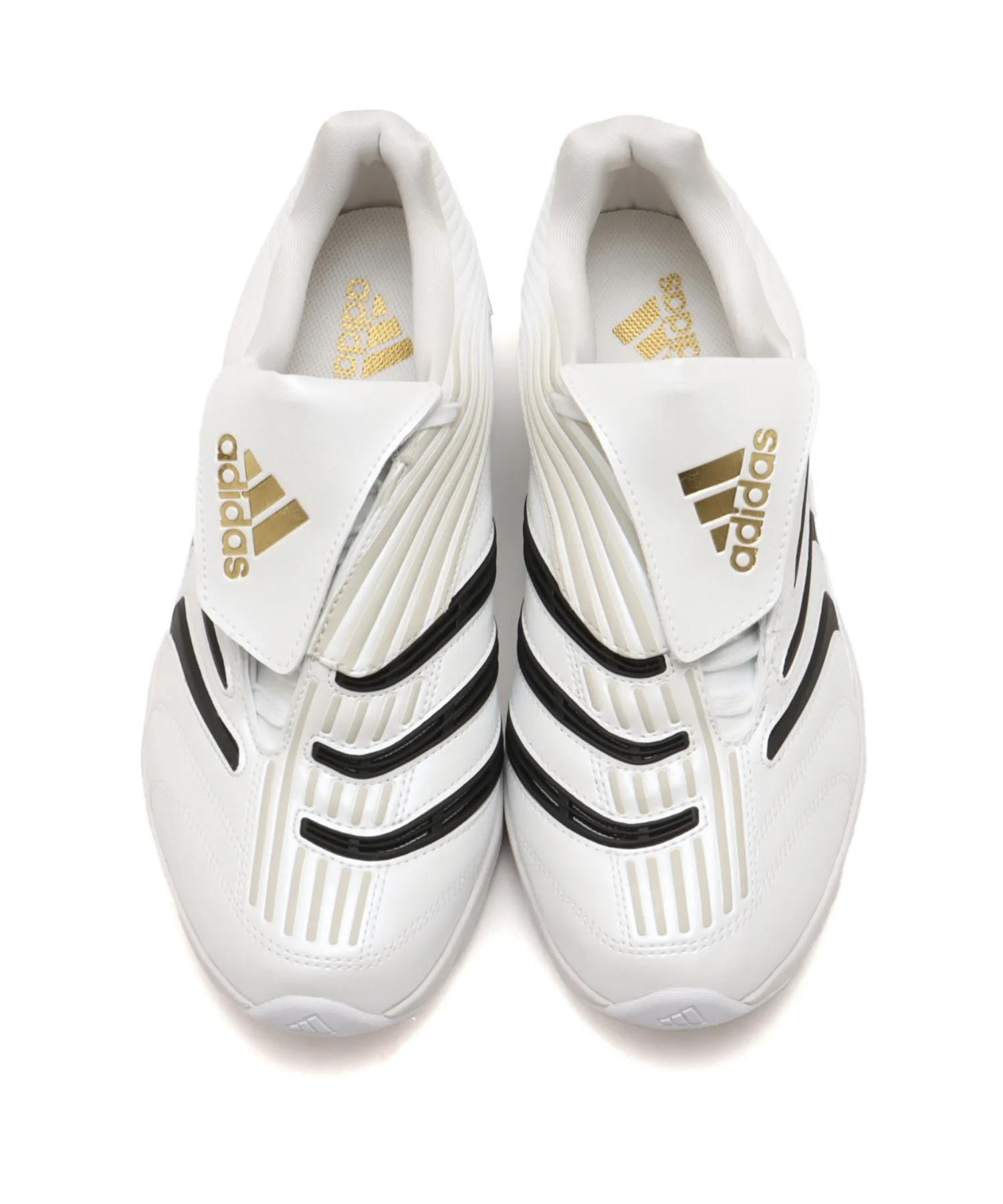 Мужские кроссовки с амортизацией Megaride Predator adidas белые — фото 2