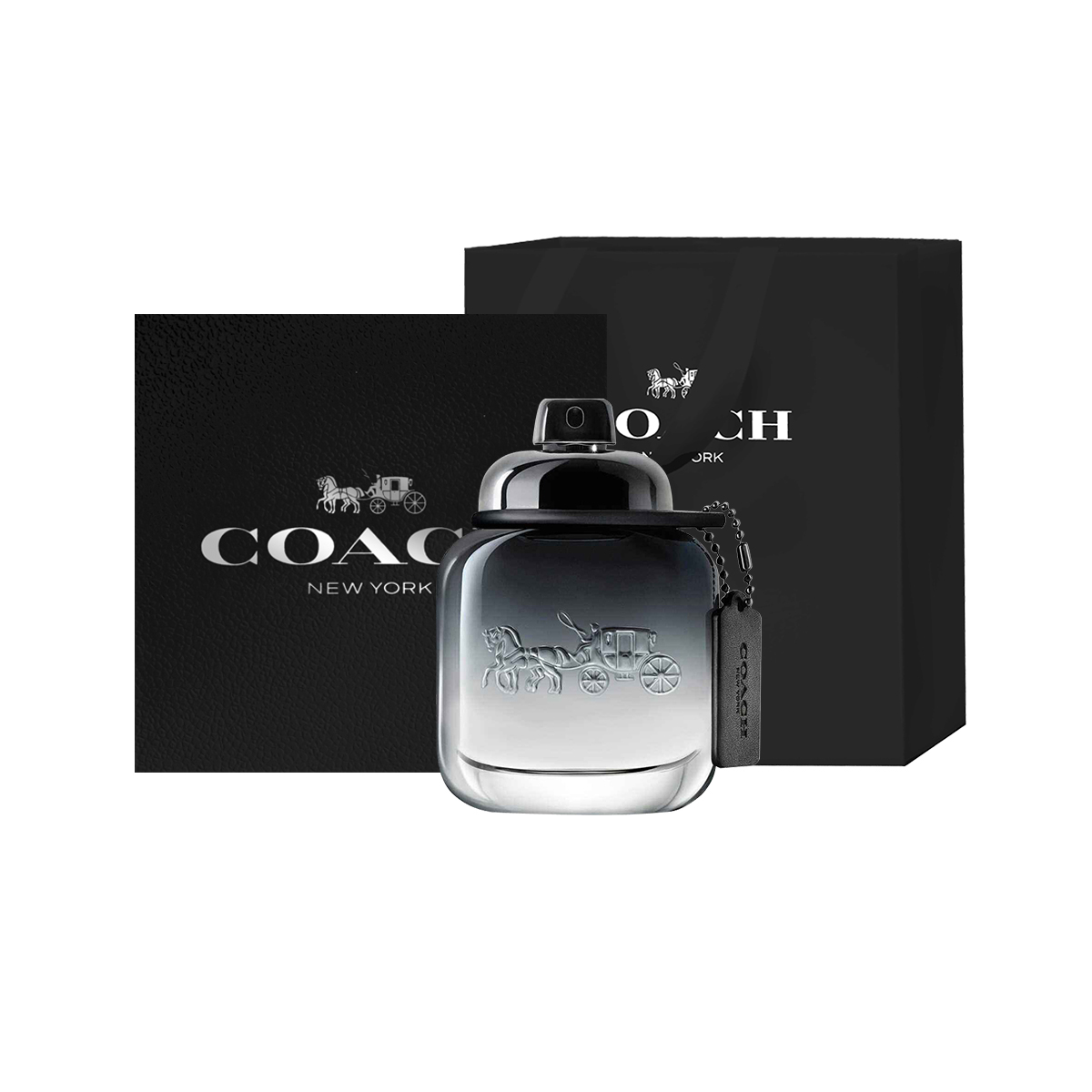 Набор духов New York Men's/Modern Iris Men's/Classic Carriage в подарочной деревянной коробке туалетная вода 40 мл/60 мл COACH