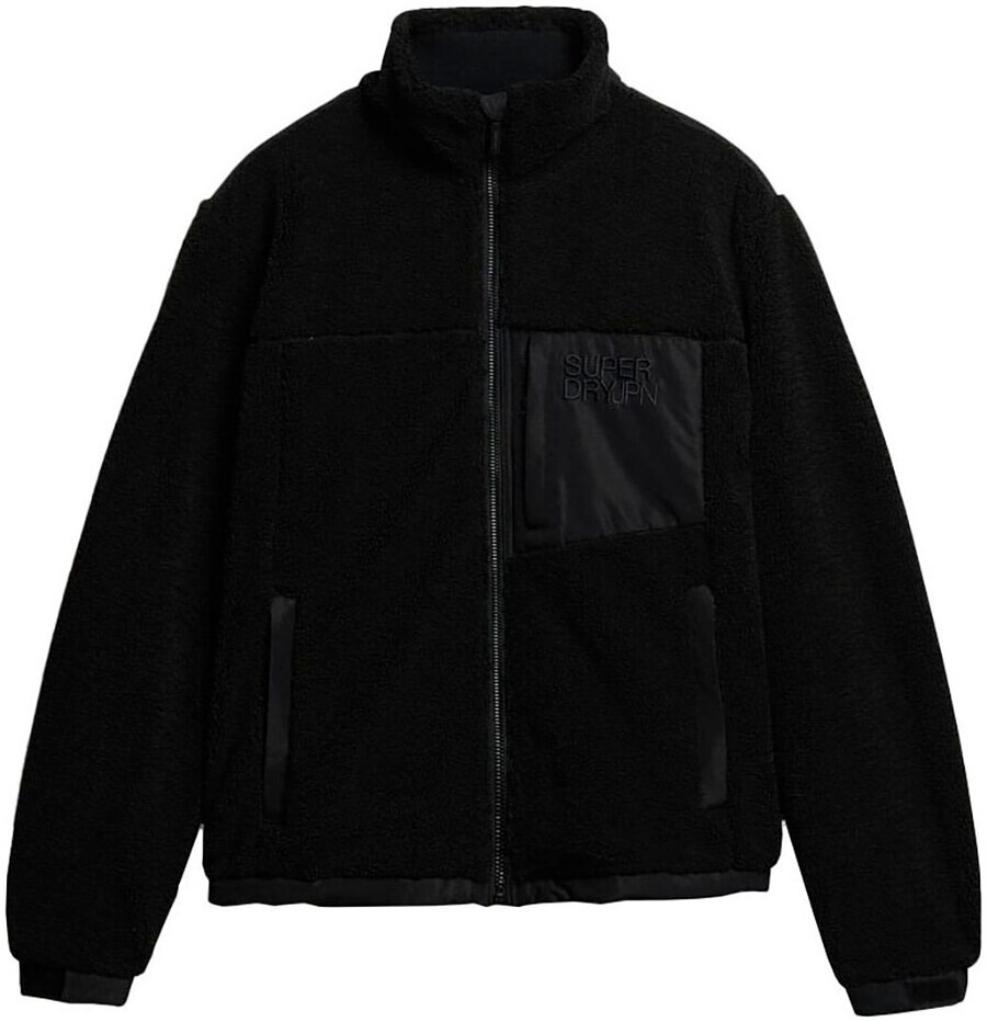 

Флисовая куртка Superdry Fleece Jacket, черный
