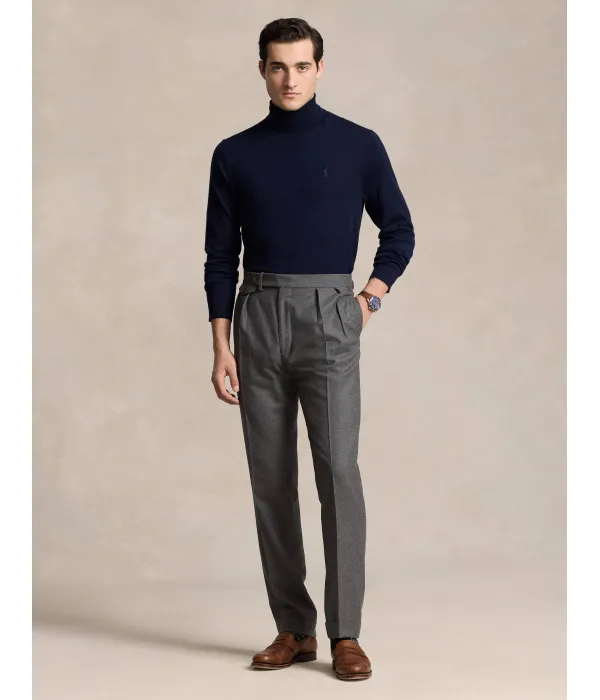 Шерстяная водолазка Regular fit Polo Ralph Lauren, синий — фото 2