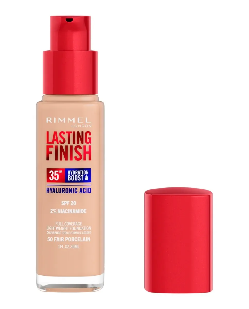 Тональная основа Lasting Finish 35H Rimmel, Fair Porcelain 50 — фото 2